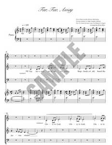 Far, Far Away SATB (Piano) - PDF