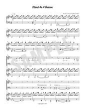 Load image into Gallery viewer, Stand As A Beacon (Original Duet Sheet Music) - PDF