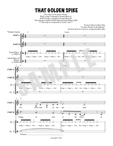 That Golden Spike (Original Sheet Music) - PDF